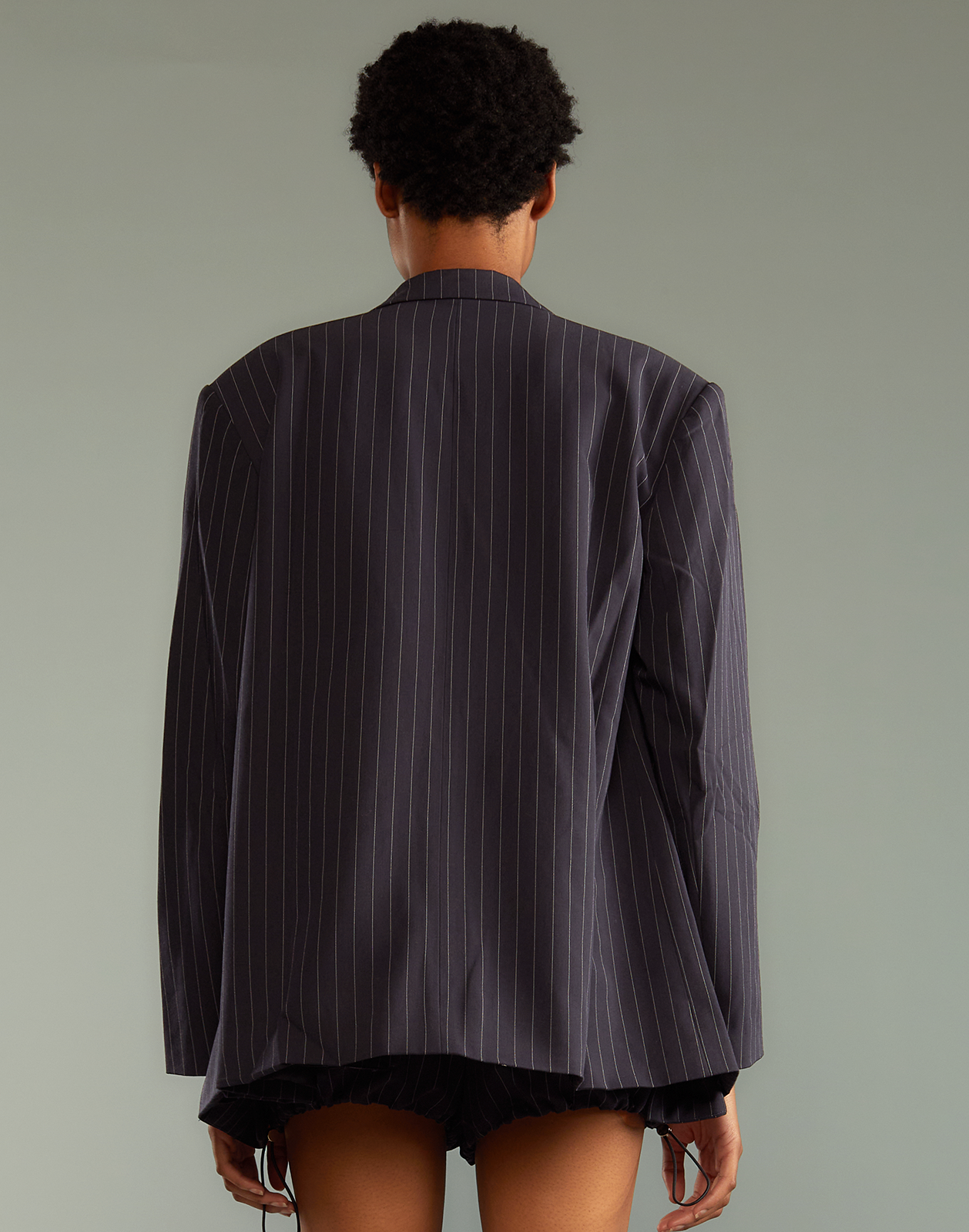 Pinstripe Blazer YC50