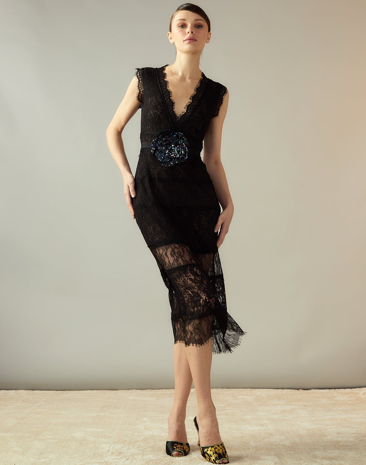 Audrey Lace Dress YC21